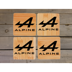 Sous-verres Carrés Alpine...