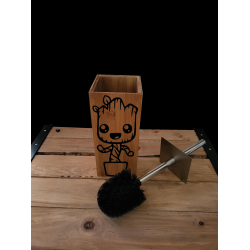 Balayette Toilettes Baby Groot