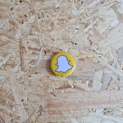Badge 32mm Snapchat