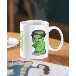 Mug Hulk Chibie avec Prénom